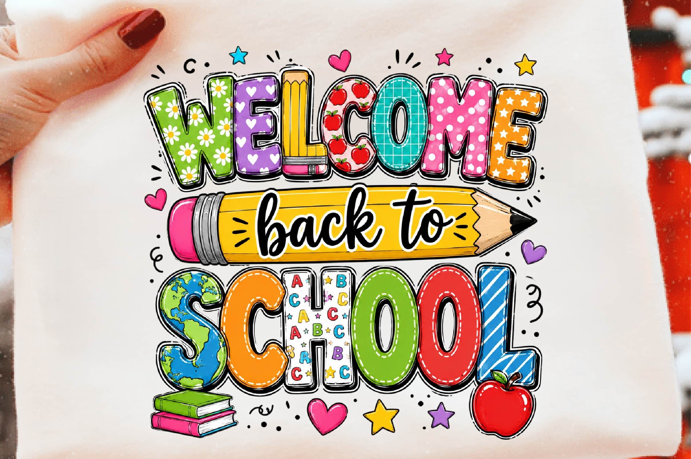 Welcome Back to School PNG